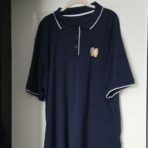 Antigua Navy Polo with White Trim.
